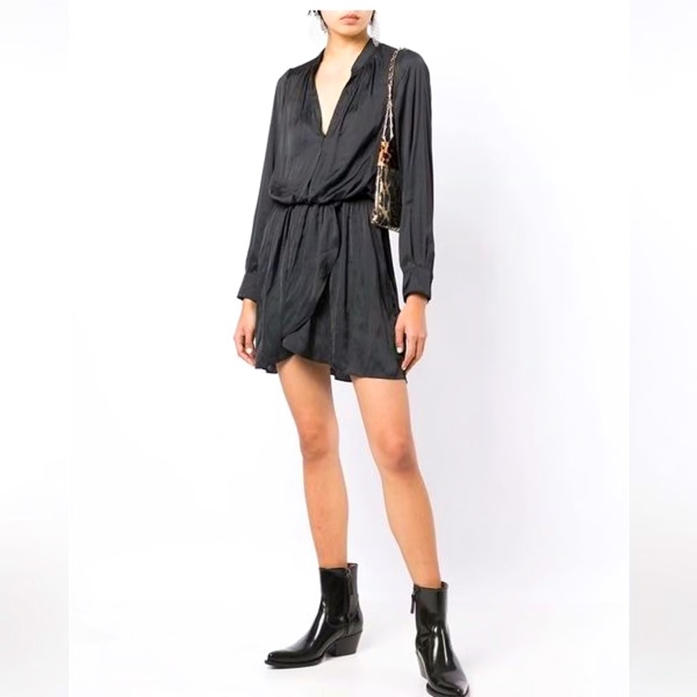 Zadig & Voltaire Rinka Satin Minidress